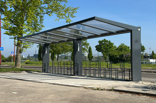 Fietsoverkapping op openbaar domein als voorbeeld van vergunningsplichtige ingreep